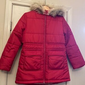 Tommy Hilfiger girls Long Length Heavyweight Puffer Jacket/ size: 12-14